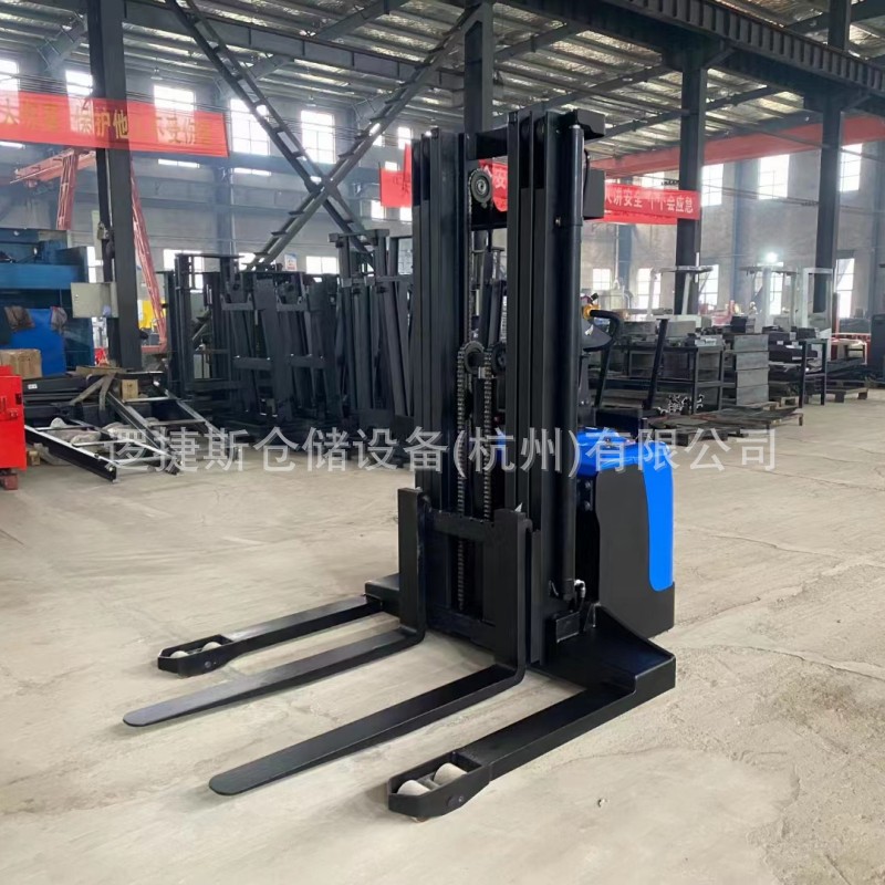 电动托盘堆垛车3吨升高4500mm站驾式液压升降机地牛堆高车叉车