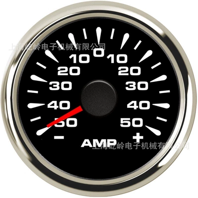 52mm Yivli Quraşdırma Ampermetr ±50A ±80A ±150A Müxtəlif Arxa İşıqlar