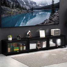 简约客厅电视柜家用落地轻奢高级感伸缩茶几电视机柜小户型组合柜