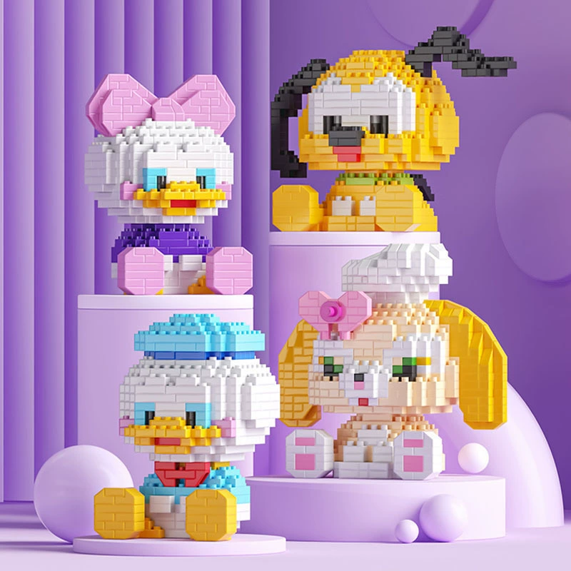 Constructor, toy, cartoon minifigure, small particles, Birthday gift