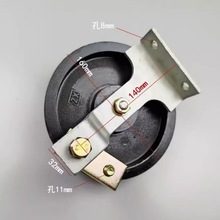 電梯皮帶輪轎廂7124門電機三槽多契帶輪門頭大皮帶輪適用日立GVF