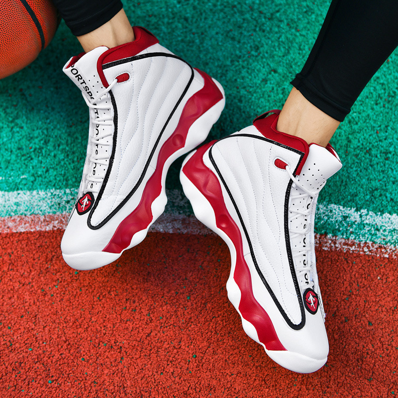 Aj13 Basketball Shoes Men's Shoes 2025 New Couple Casual High-Top Shoes Teenagers and Older Students Practical Shoes
