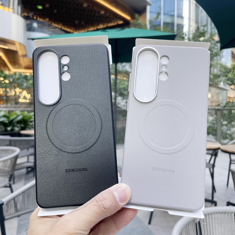 Suitable for Samsung S26Ultra Mobile Phone Case, New Magnetic Charging S26+ Eco-Leather All-Inclusive Anti-Fall Protective Cover Suitable for Samsung S26Ultra Mobile Phone Case, New Magnetic Charging S26+ Eco-Leather All-Inclusive Anti-Fall Protective Cover
