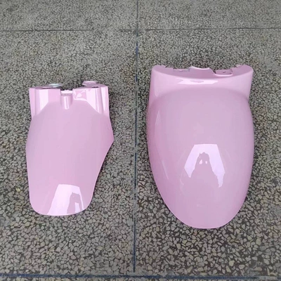 wheel mudguard, "Little Sheep" and "Golden, Electric vehicle fender - light-pink-small-turtle-king-front-mud-plate