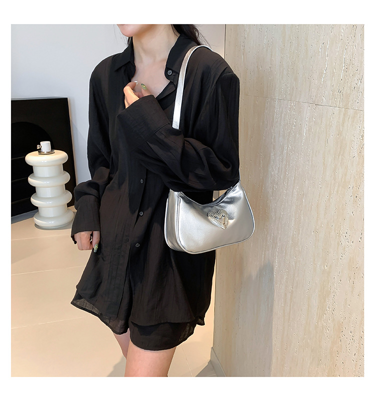 Women's Crossbody Bag Versatile Simple Underarm Bag For Women_voghion.com