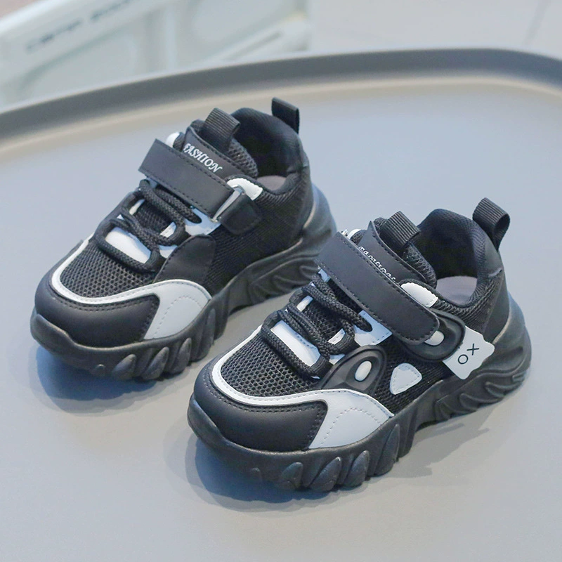 Children's sports shoes, white shoes for boys for leisure, soft sole