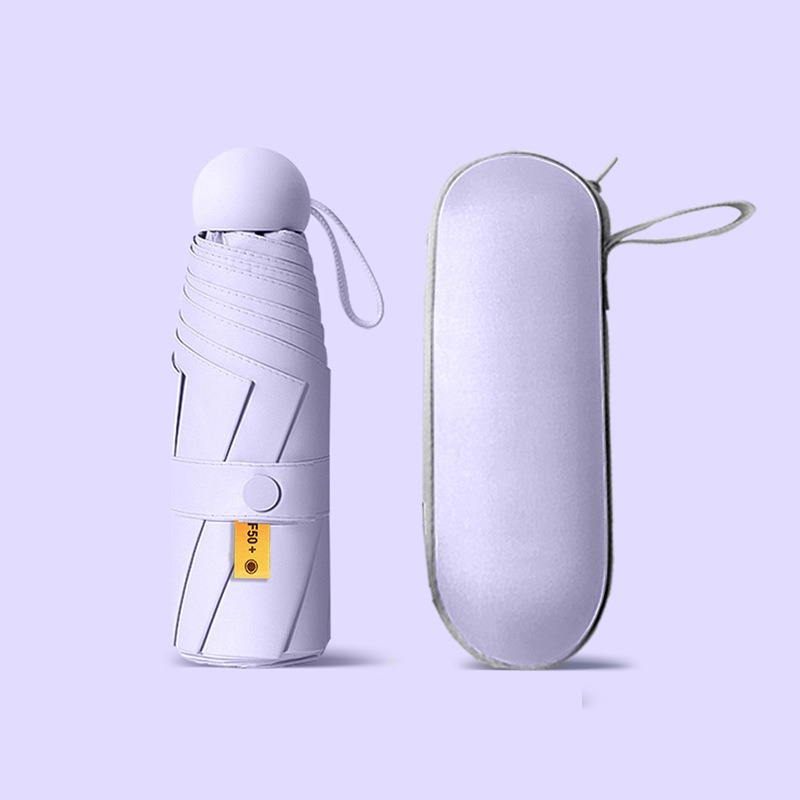 5 폴드 8 본 풀 쉐이딩 블랙 접착제 퍼플 플러스 사이즈 프로 캡슐 상자