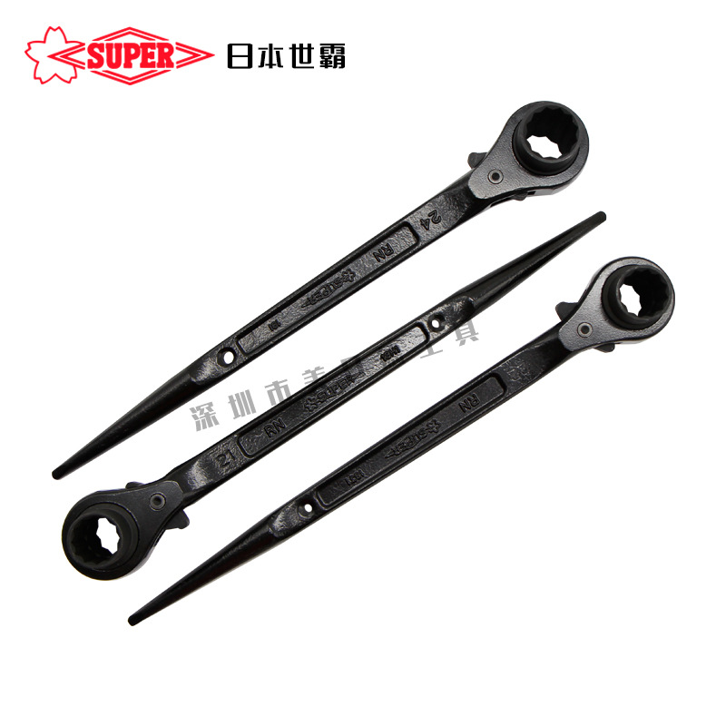 世霸尖尾棘轮套筒扳手主图3