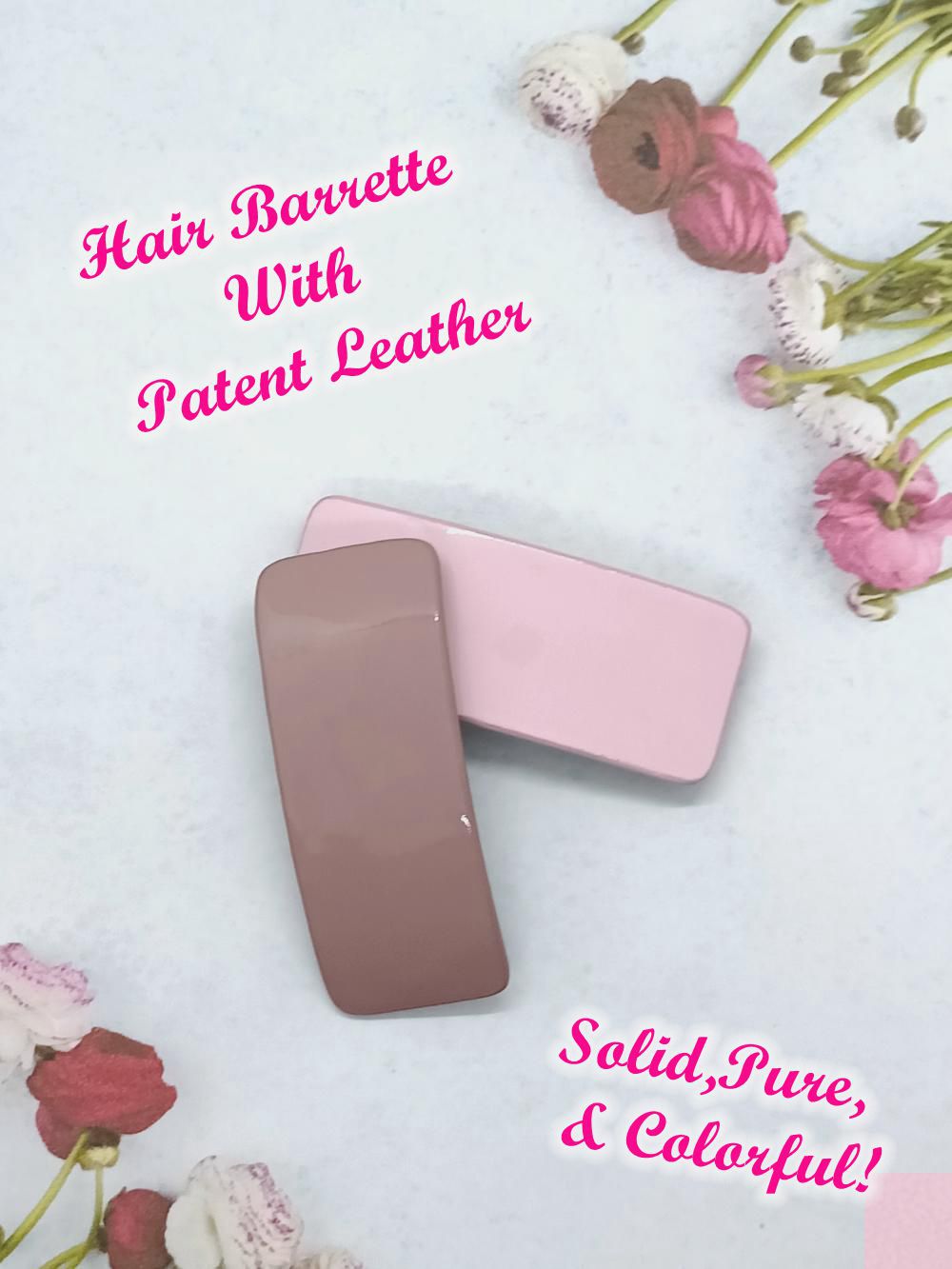 BA220801镜面PU漆皮发夹IMG20220804192