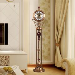 5YA1 American-style floor clock standing living room clock decorative piece, European villa luxury clock table standing large clock