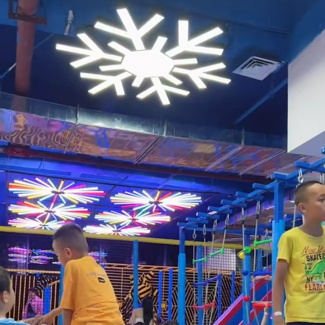 Ciudad de juegos electrónicos módulo de luces de juegos electrónicos parque de juegos de marea espacio centro comercial sala de baile internet café tienda modelado luz