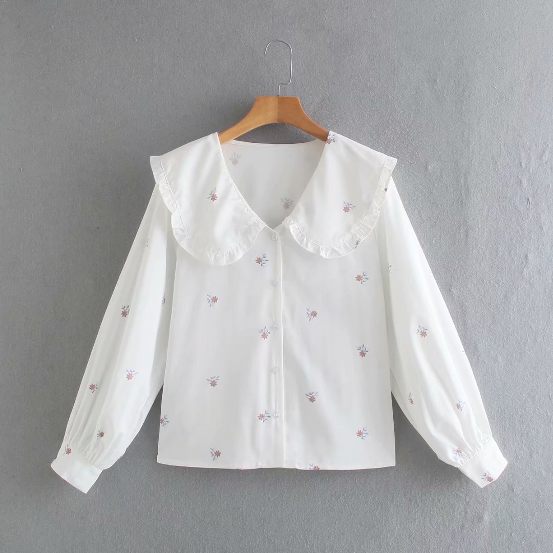 flower print blouse top NSAM36318