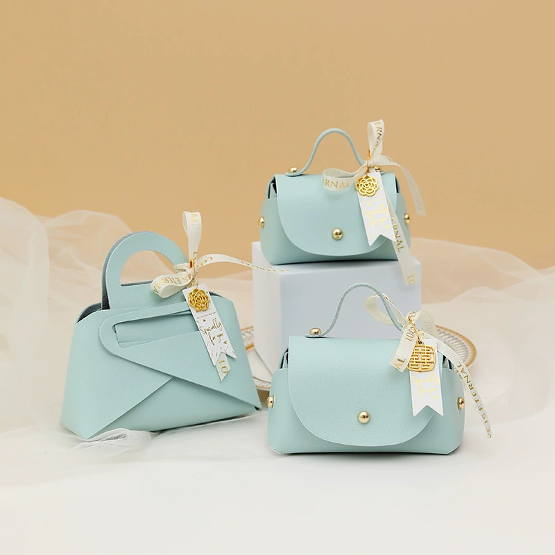 Европейский стиль Креативная свадьба Hi Sugar Box Cortex INS Wind Titan Sugar Bag Wedding Smart Gift Candy Gift Box