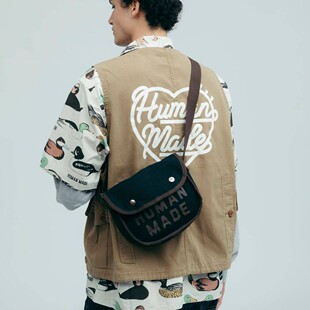 �羳�F؛ HUMAN MADE SHOULDER BAG ���w��ĸӡ�������μ��б��