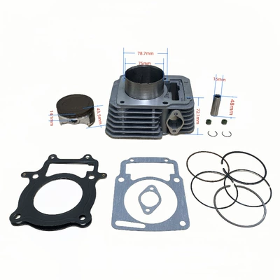 Piston, piston ring, piston pin, Cylinder Is Suitable for