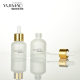 Ready Supply 30ml Cake Bottle 20ml Essential Oil Bottle Gold and Silver Ring Plastic Ring Cosmetic Essence Liquid Dropper Bottle