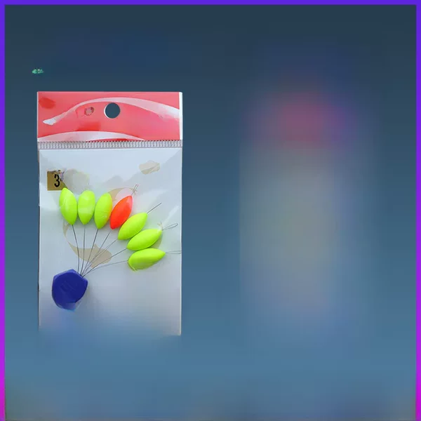 Authentic Sanxin 7-Star Float Beads, Olive-Shaped, Streamlined Fluorescent Fishing Floats, Fishing Gear, Loose Fishing Floats, Fishing Supplies