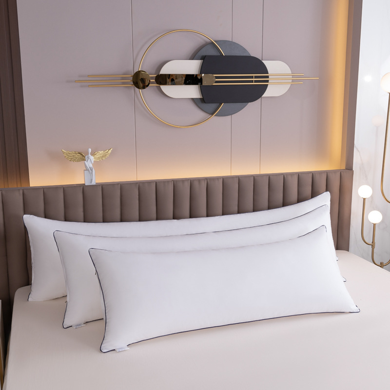 2023 nueva piel-amistoso cómodo solo Hotel almohada doble almohada larga