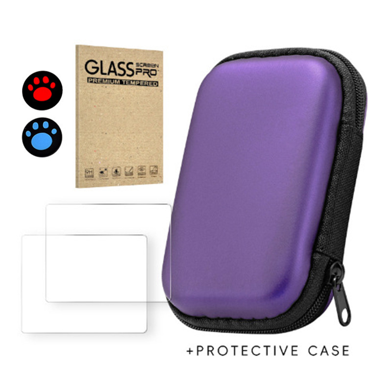 R36S bolsa de almacenamiento de mano R35S R35Plus RGB20S XU10 accesorios de la consola de juegos carcasa protectora película templada