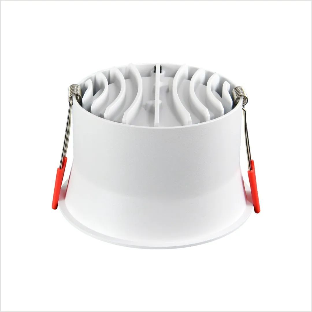 Incorporado de lado estrecho y alta pantalla se refiere a luz de techo LED anti-azul con orificio abierto 75m95mm luz downlight blanca de aluminio sin maestro
