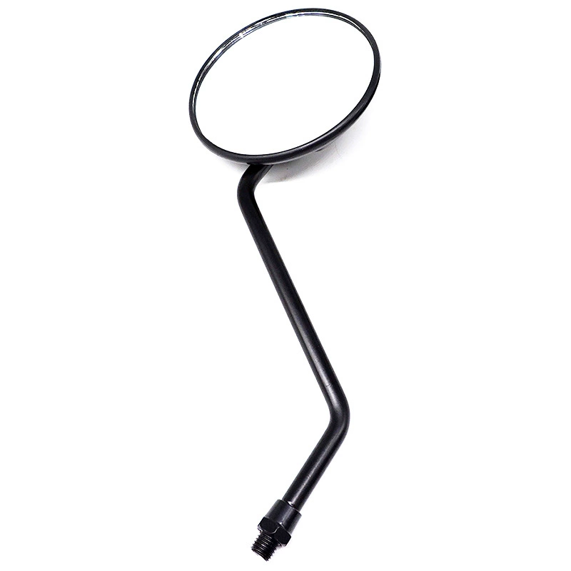 Rear view mirror, retroreflective round classic electric car