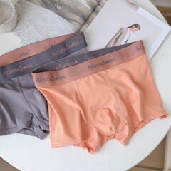 純綿の男性の下着の大きいサイズは260斤で純綿の下着の男性5aの抗菌純綿の股の男性の四角のズボンを着ることができます。