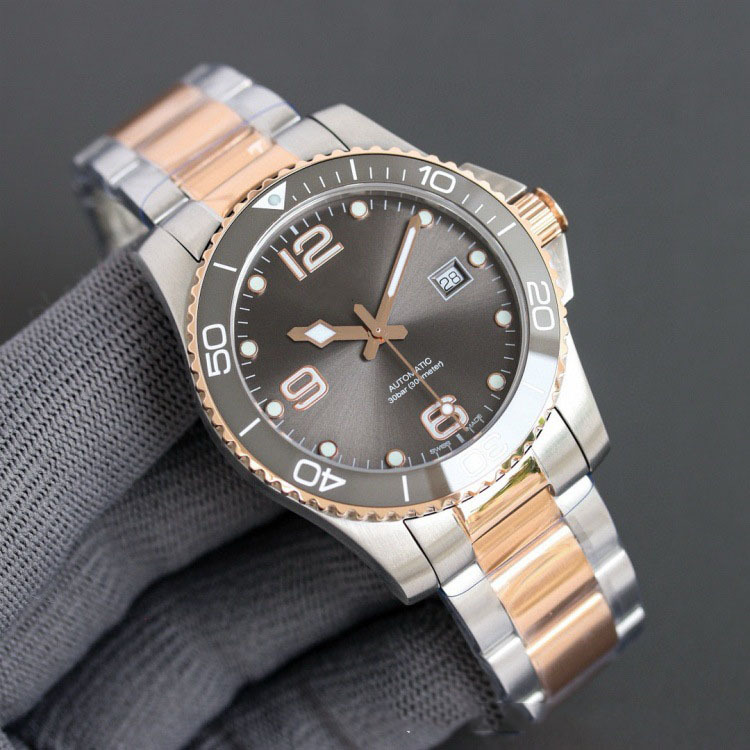 Rose gold steel gray