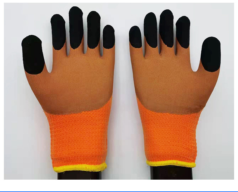 黄色劳保手套_09
