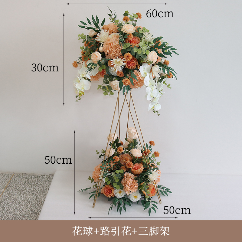 新商品の花芸がオープンした花かごの花球は客を迎えます。|undefined