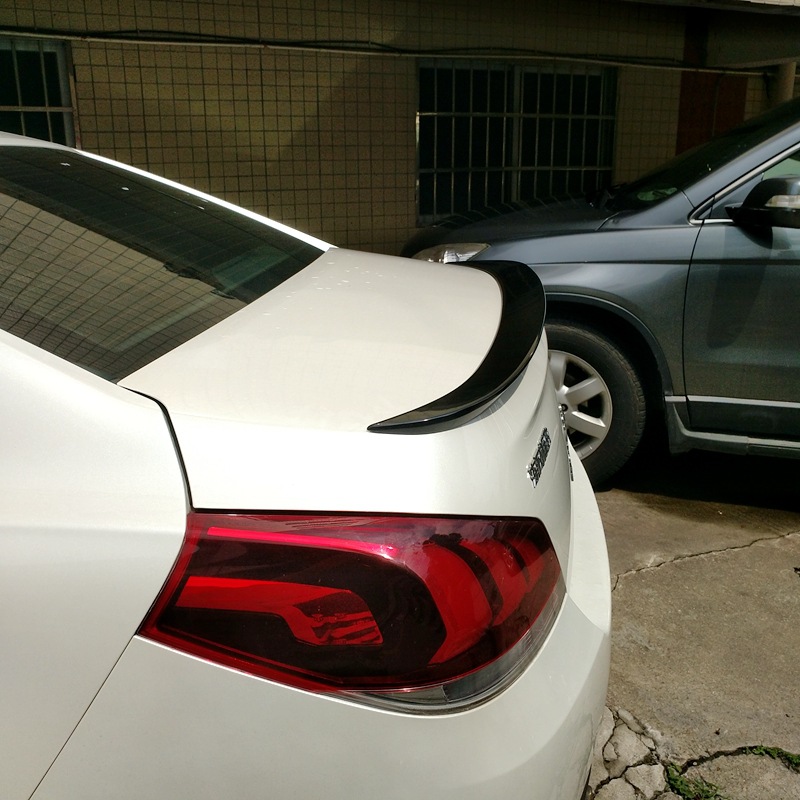 Suitable for 2011-2017 Peugeot 508 Rear Wing Logo 508 Modification Special Punch-Free Paint Pressure Rear Wing