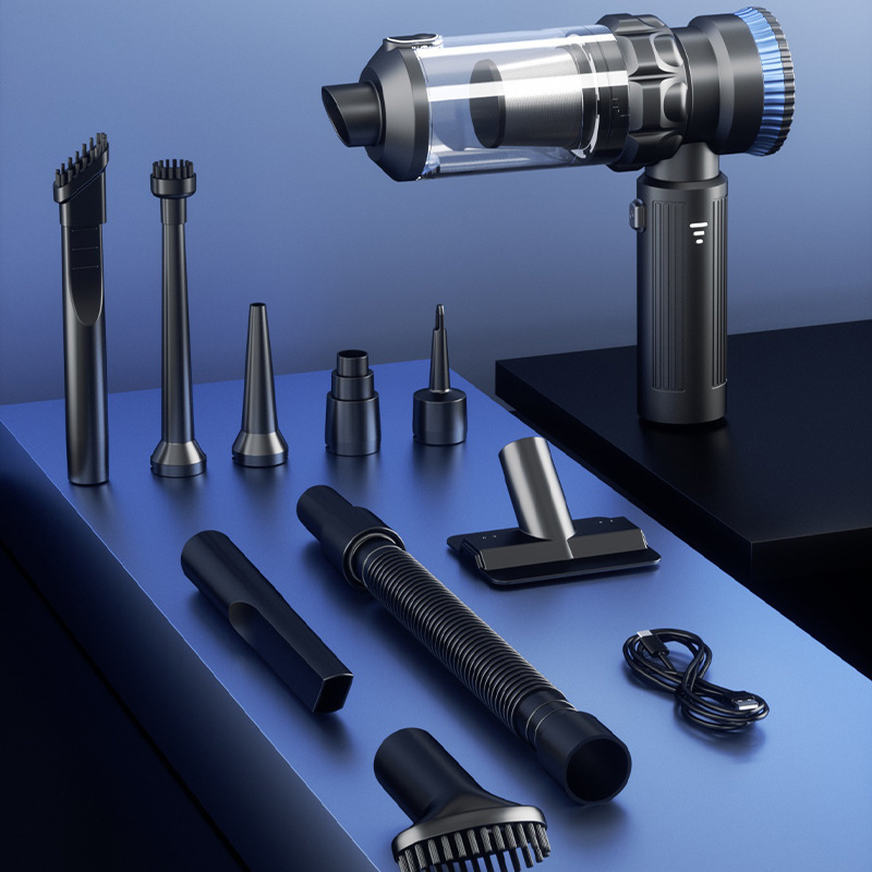 Car Vacuum Cleaner Super Powerful Suction Car Dedicated Wireless Handheld Small Portable Vacuum Cleaner Suction and Blowing Integrated