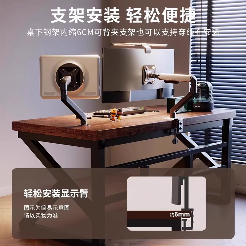 Mesa de computadora de madera maciza dormitorio escritorio estudiantil en el hogar escritorio de escritorio de adultos escritorio de cama simple escritorio moderno escritorio de trabajo