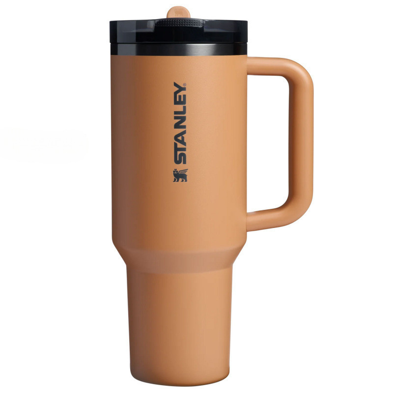 史*利巨无霸pro40oz防漏可拆卸折叠吸管盖不锈钢保温保冷