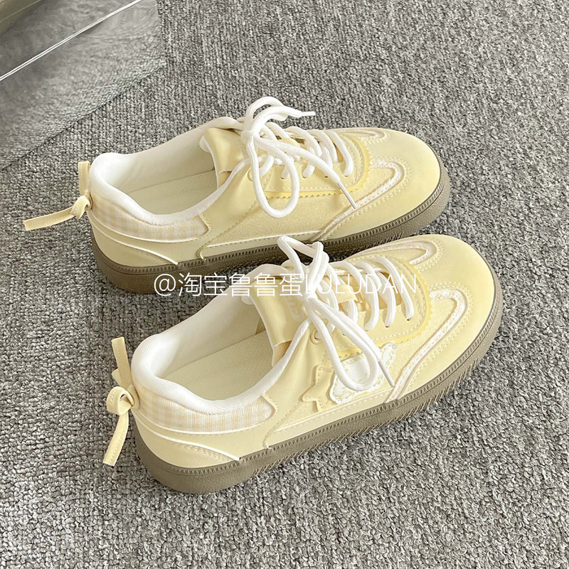 Korean Style Sneakers for Women 2025 New Versatile Chic White Shoes to Match with Skirts Women's Fashion Shoes Versatile Women's Shoes