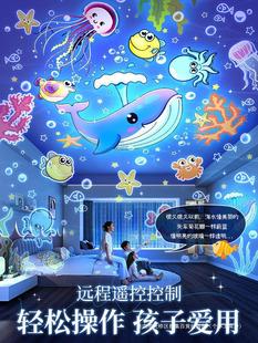 Starry Sky Projector Night Light Toy Bedroom Lamp Starry Atmosphere Children Girls Birthday Gift 2025