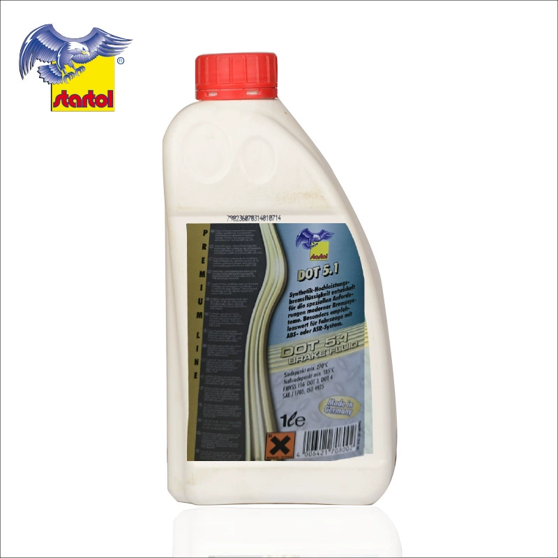 Тормозная жидкость Startol/Startron DOT5.1, немецкая оригинальная, импортная, для механической коробки передач, устойчивая к высоким температурам, автомобильная жидкость.