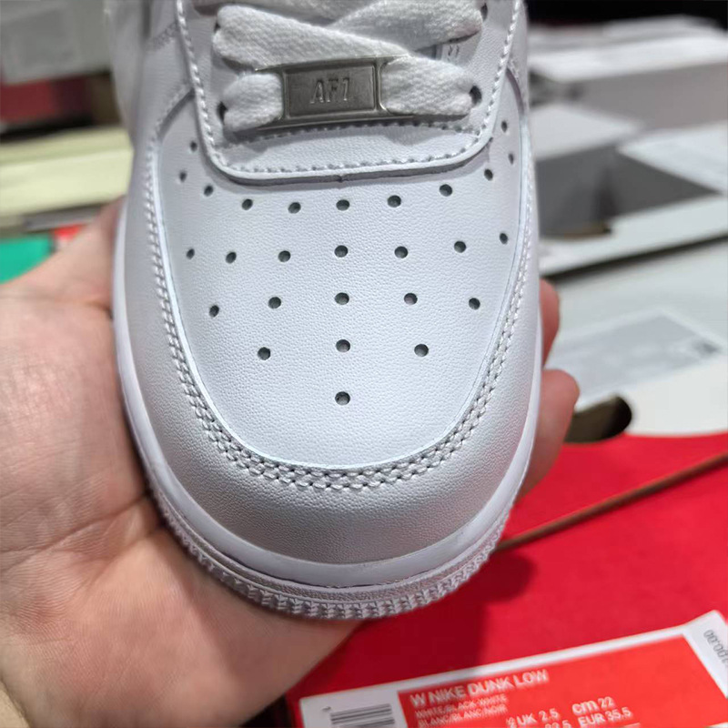 Zapatos Putian Chunyuan Fuerza Aérea No. 1 zapatos blancos primavera y verano nuevos zapatos aumentados cojín de aire zapatos de hombre zapatos de mujer fábrica al por mayor