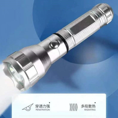 Outdoor high-brightness rechargeable LED aluminum alloy explosion-proof multifunctional ultra-bright long-range home searchlight
