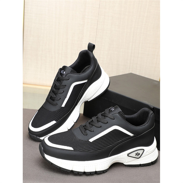 Breathable comfortable sneakers platform