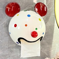 バスルームティッシュボックス壁掛けパンチフリーバスルームロールペーパー収納ラックトイレ防水収納クリエイティブティッシュボックス