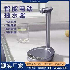 美版电动上水器矿泉水桶装水自动压水器无线充电款家用抽水器批发