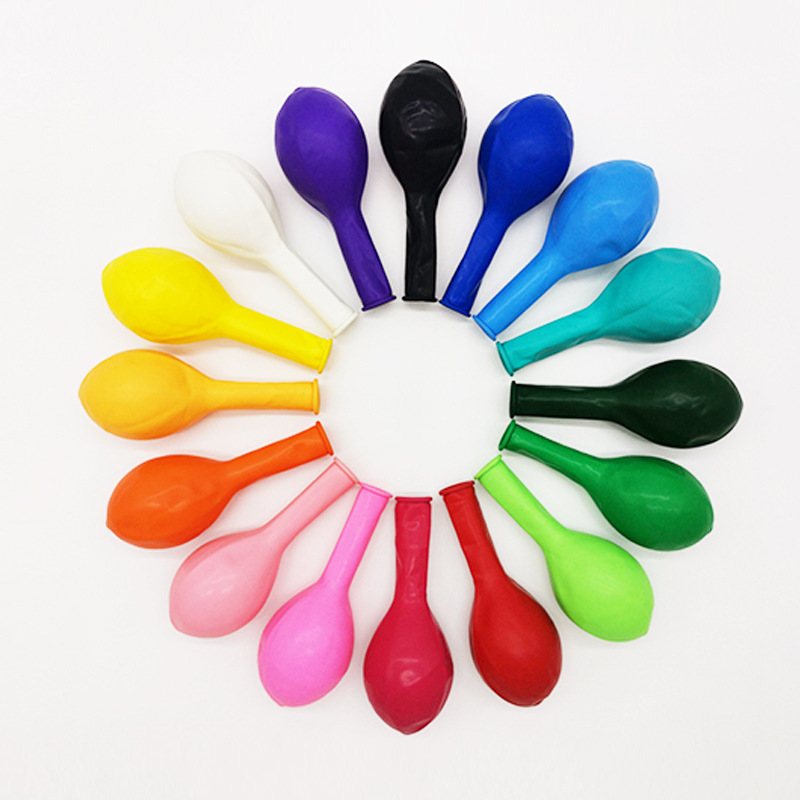 UN.UW12寸亚光气球婚庆批发对了牌厂家结婚生日装饰布置商