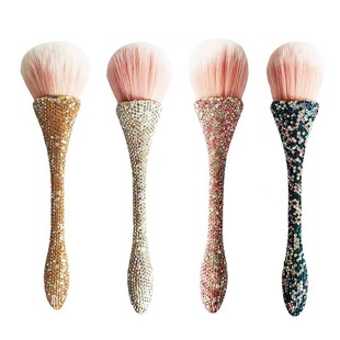 Diamond small waist factory new loose powder makeup brush oversized single in stock goblet blush brush beauty workers