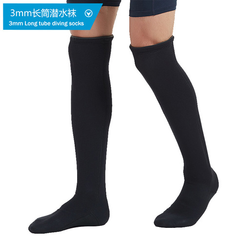 Underwater Warm Swimming Equipment: Snorkeling Insulating 3mm Diving Gloves, 5mm Diving Socks, Diving Hat, Waterproof Long Socks