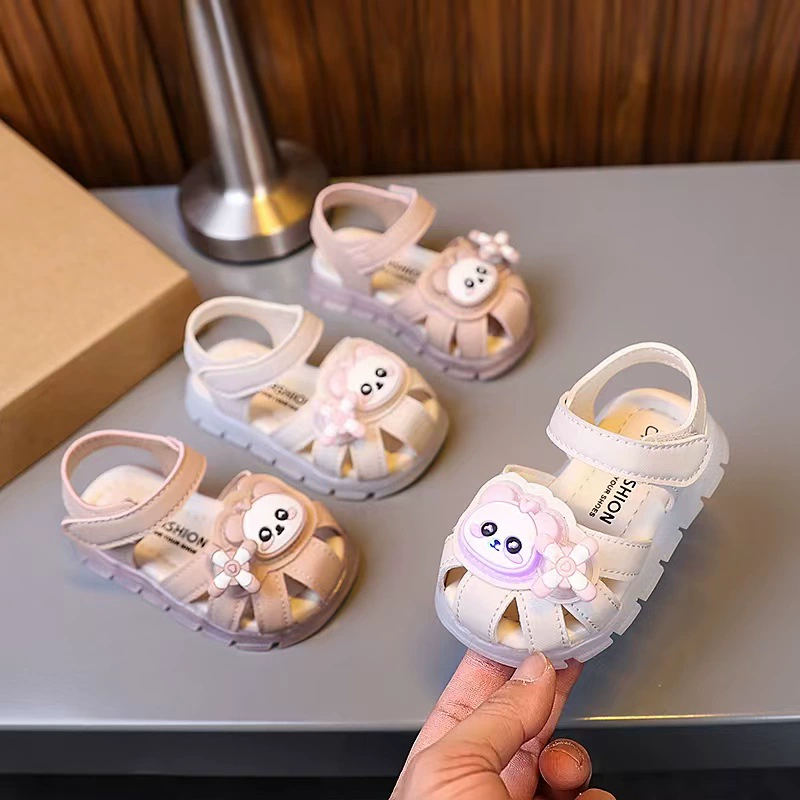 Детские сандалии от поколения волос Летние новые 1-3 года детская обувь
