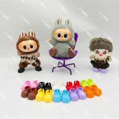 スタンドアップ可17cm10cmコットン人形ラブラブ布キーホルダーストラップ人形着せ替え靴ブーツアクセサリー