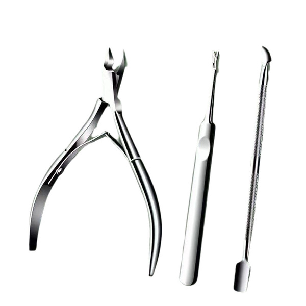 Exfoliating manicure tools set stainless steel for manicure…