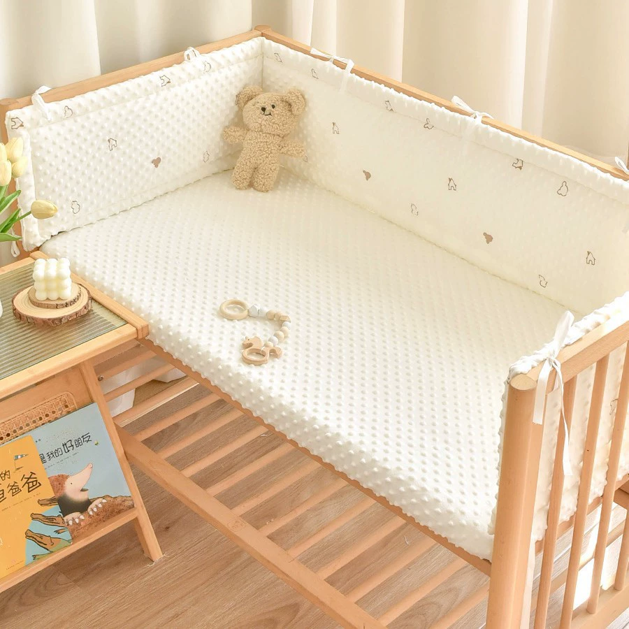 Crib, sides, children's tape for side table, collision protection