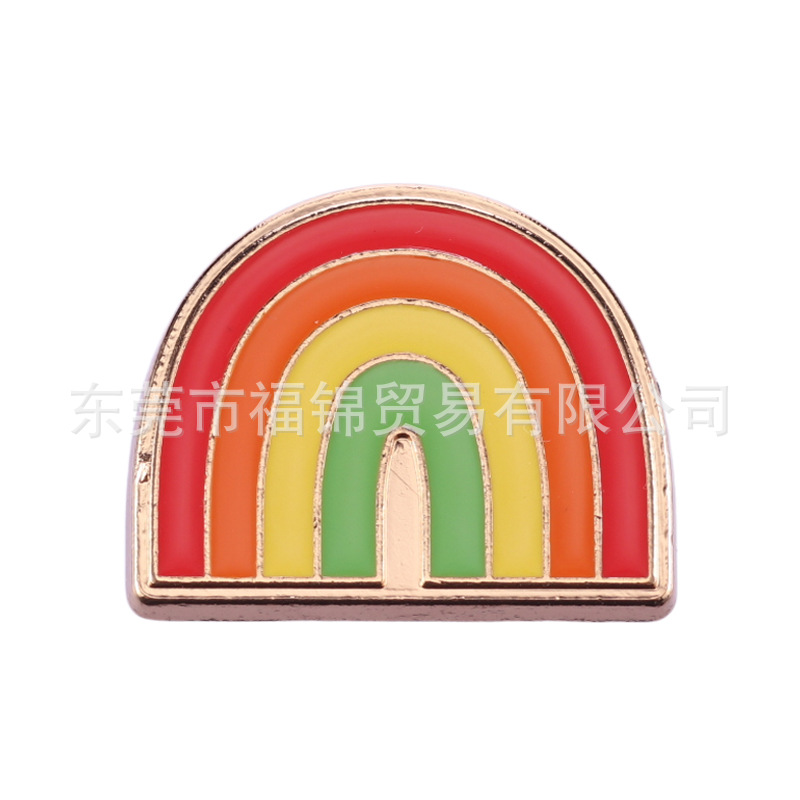 Nuevos accesorios de zapatos de hormigón, botones de zapatos de fruta metálica, accesorios de zapatos de flores del centro comercial