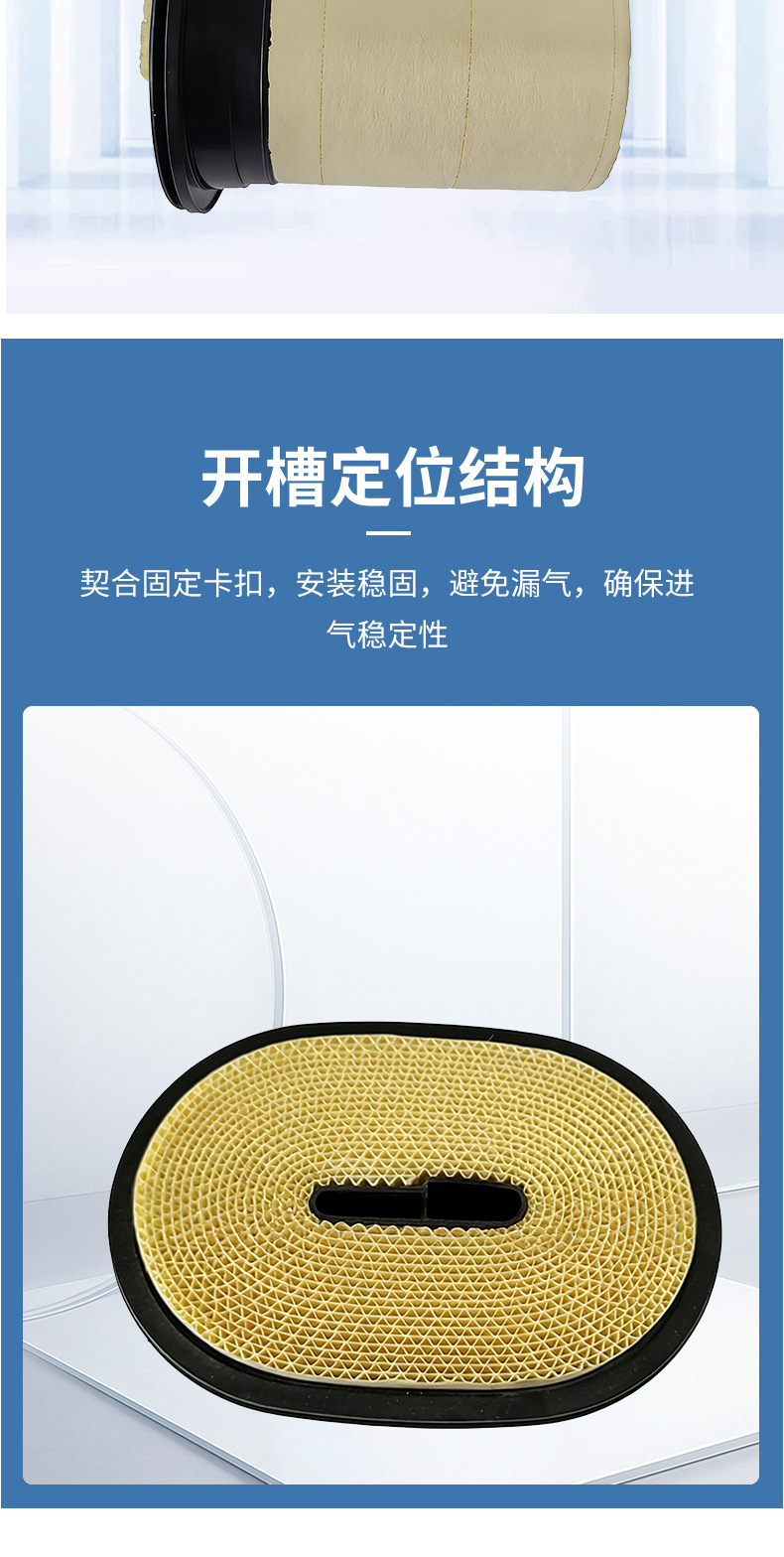 Honeycomb Air Filter 2277448/P608766/2277449/P785965 Air Filter Element Suitable for Caterpillar